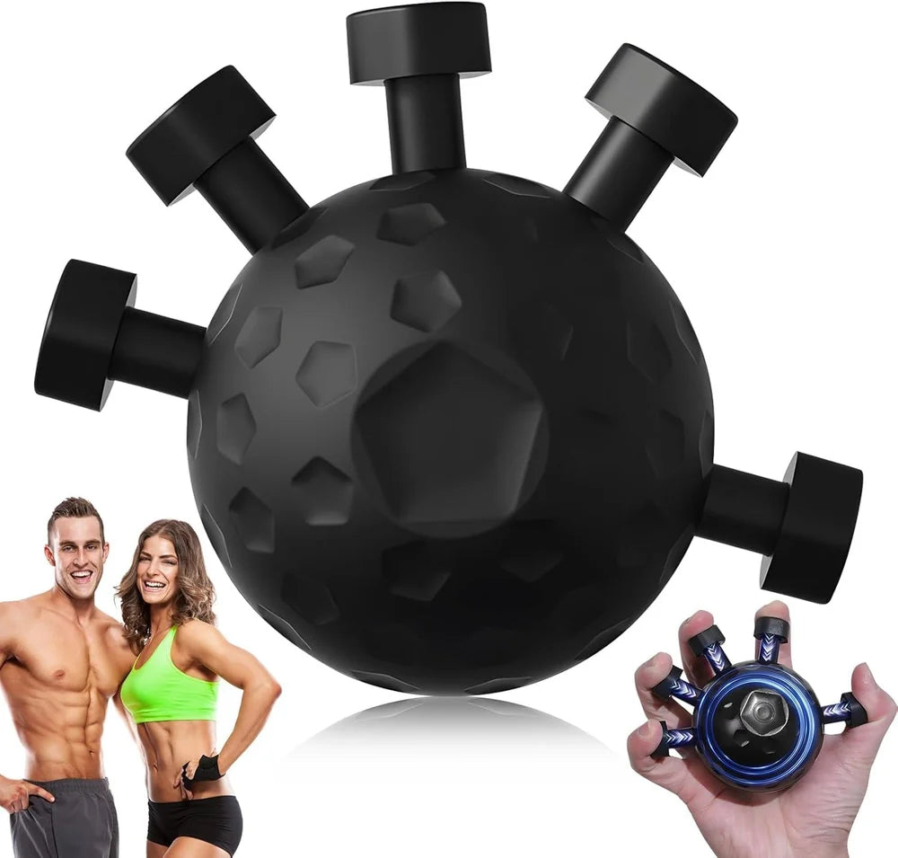 MCP Eagle Claw Finger Gripper Hand Exerciser – Adjustable Grip Strength Trainer for Fingers, Hands, Wrists & Forearms – Black